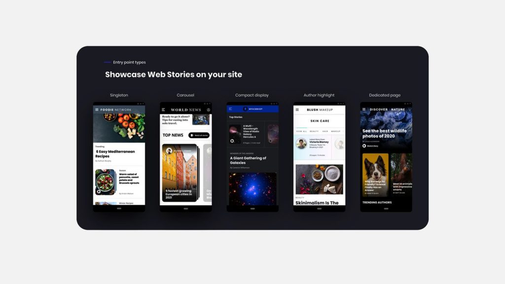 Google web stories